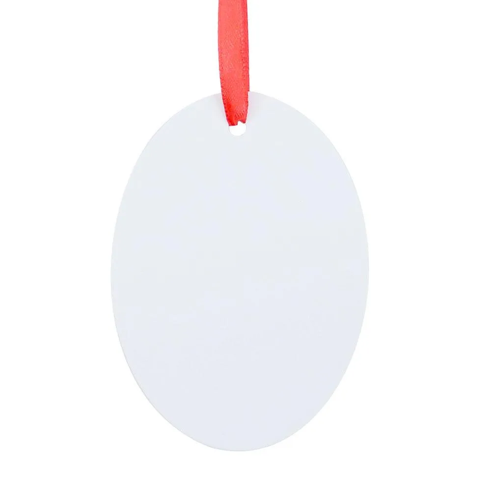 Decorazioni natalizie ovali HPP (2 lati) - immagine 2