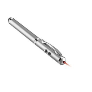 penne multifunzione in metallo con laser rosso