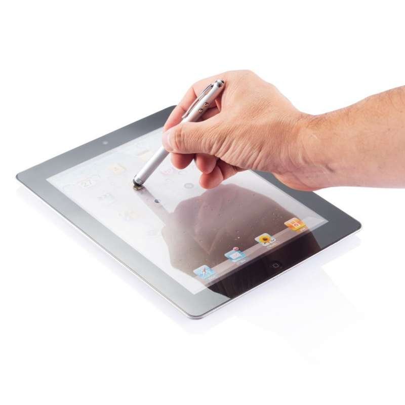 stylo multifunzione in ottone 1,5 x 13 cm stylo multifunzione in ottone 1,5 x 13 cm