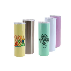 bottiglia in acciaio inossidabile con coperchio trasparente